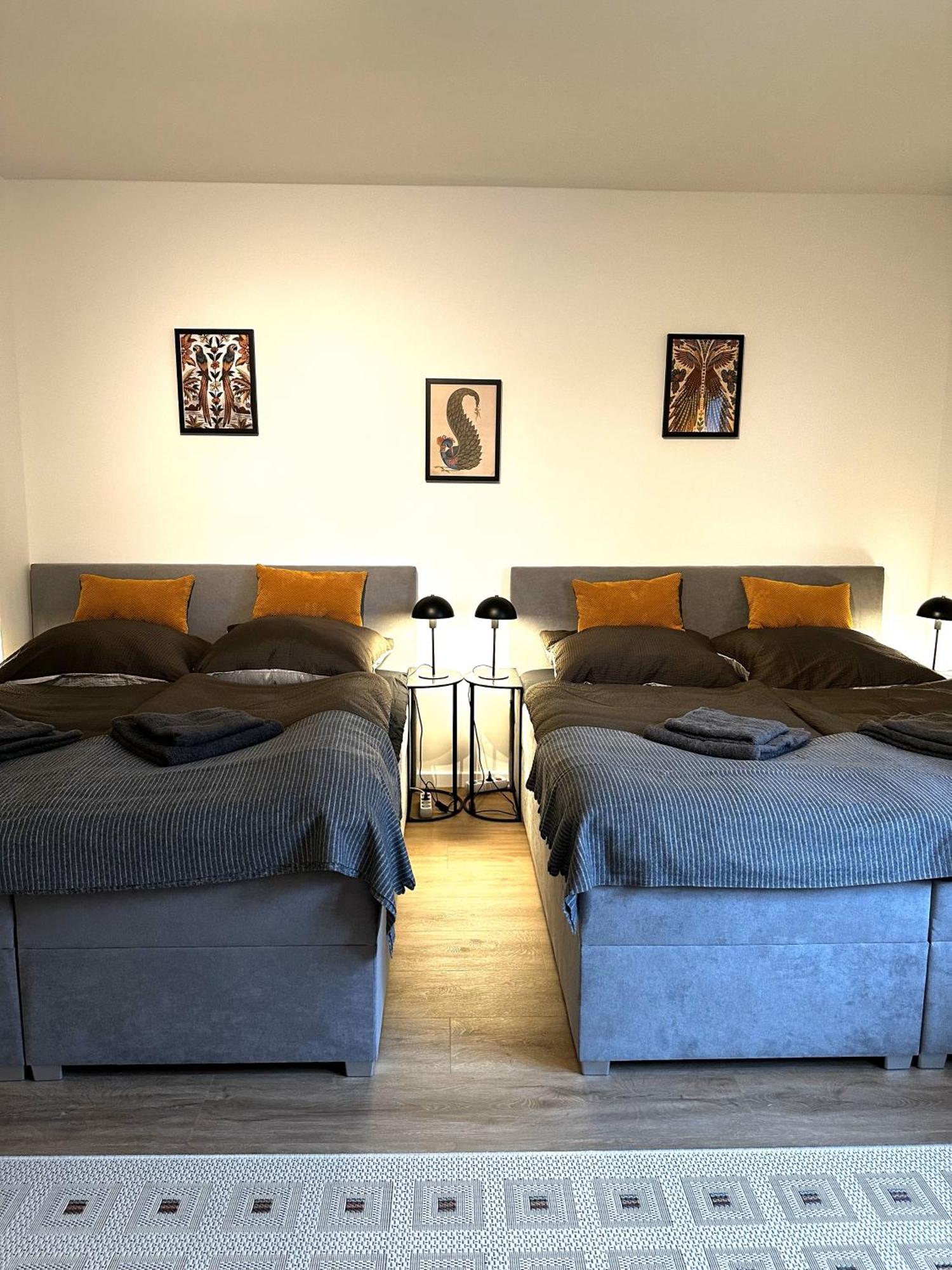 Rtr Essen - Fuer Bis Zu 8 Personen - Voll Ausgestattet - Zentral Limbecker Platz - Messe - Uniklinikum - Smart Tv - Modern Exterior foto
