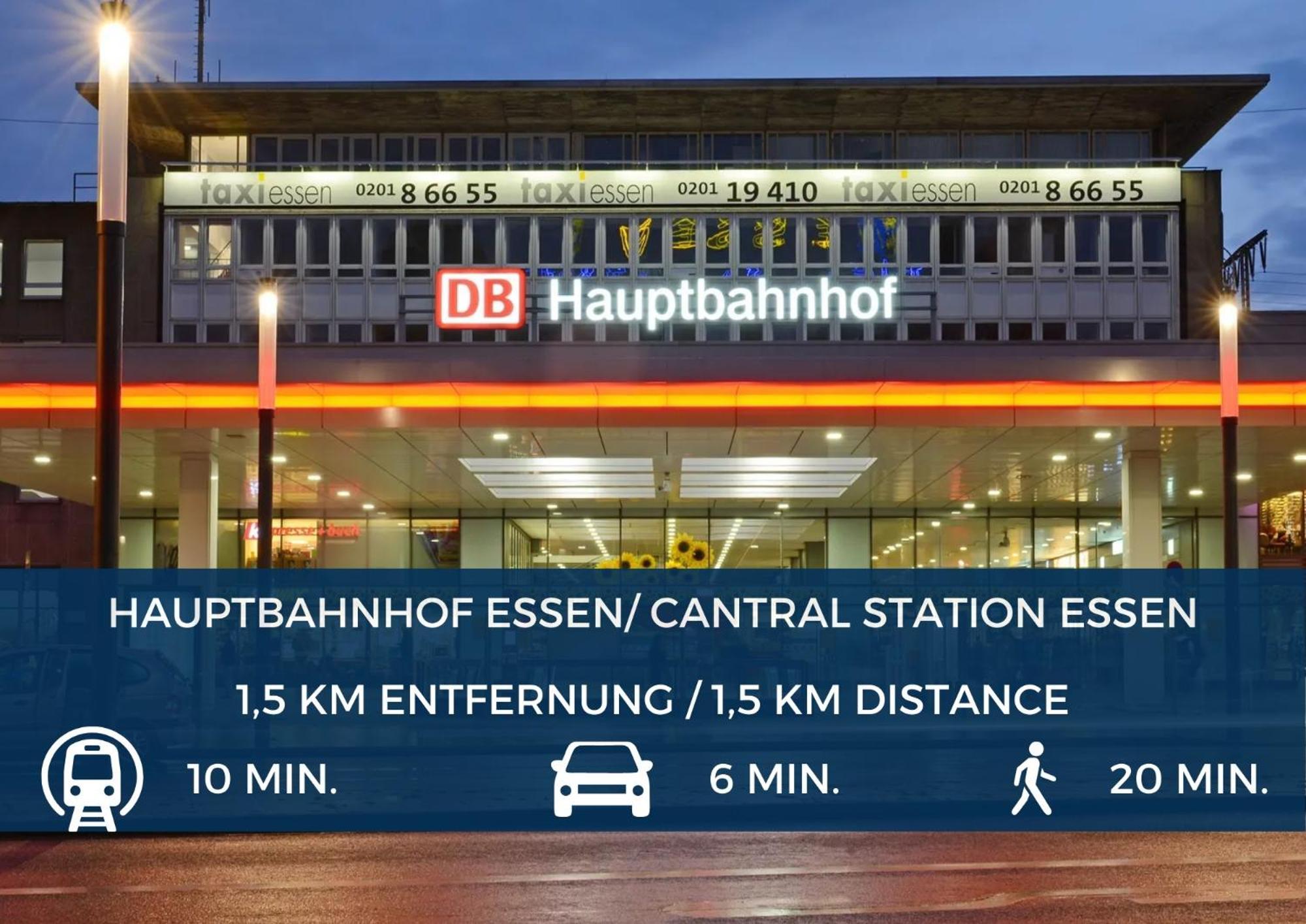 Rtr Essen - Fuer Bis Zu 8 Personen - Voll Ausgestattet - Zentral Limbecker Platz - Messe - Uniklinikum - Smart Tv - Modern Exterior foto