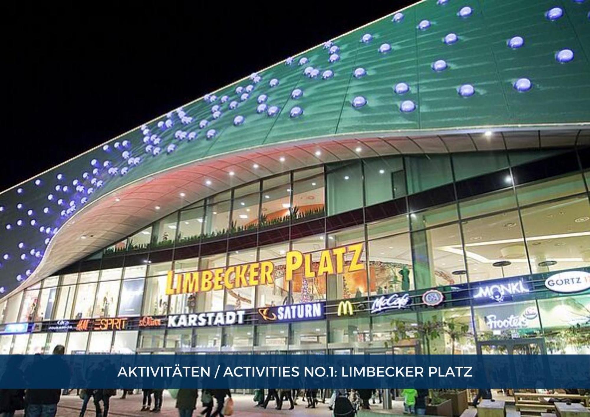 Rtr Essen - Fuer Bis Zu 8 Personen - Voll Ausgestattet - Zentral Limbecker Platz - Messe - Uniklinikum - Smart Tv - Modern Exterior foto